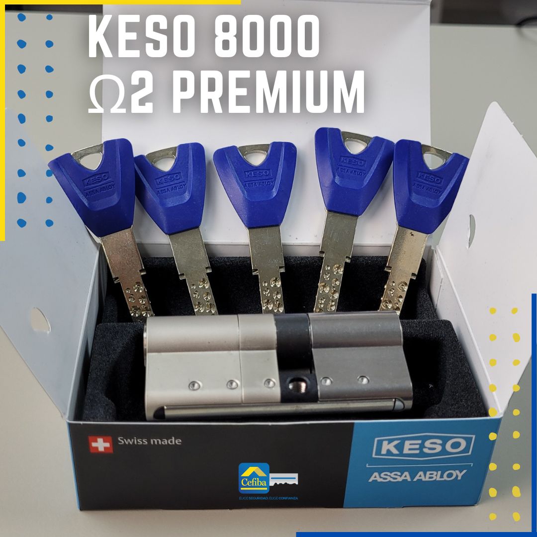 Copia llave adicional Keso 8000 omega 2, Tecemur